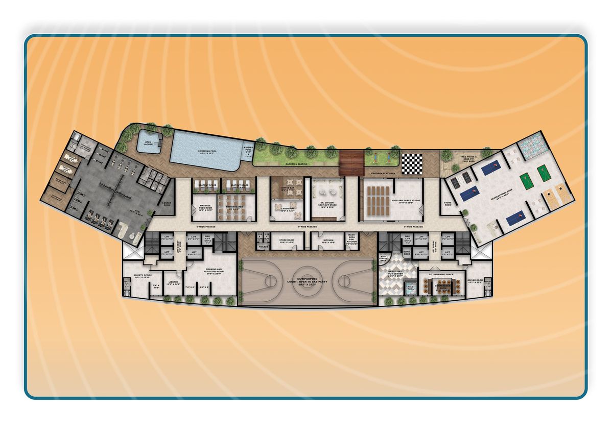 Walchand Parkview Amenity Floor